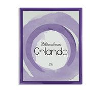 BIRAPA - Cornice portafoto Orlando Multifit, 50 x 60 cm, in legno massiccio, con vetro antiriflesso da 2 mm e dorso bianco