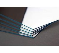 BIRAPA Vetro sintetico trasparente, spessore 1 mm, taglio 60 x 70 cm, vetro acrilico trasparente, lucido, misura a scelta