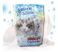 BIRBAPET lettiera per gatto in silicio inodore assorbente igienica 5 l