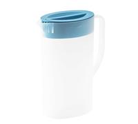 Birbas per bevande - Jug succo, contenitore a limonata multiuso | Bollitore per bevande domestiche portatile con coperchio, beccuccio a forma di V alimentare, supporto per latte a grande capacità,