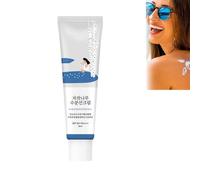 Birch Juice Moisturizing Sunscreen, crema solare idratante con succo di betulla SPF50, senza tracce bianche, forte protezione dai raggi UV, tipo essenza umida 50ml (A)