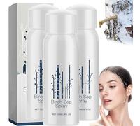 Birch Juice Naturals Face Hydrating Spray, Acido Ialuronico E Collagene Face Mist, Toning Facial Mist Spray, Toning Pre Makeup Moisturizing Mist, Per Tutti I Tipi Di Pelle (3 Flaconi)