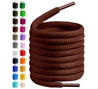 BIRCH's Oval Shoelaces 27 colori Half Round 1/4" Shoe Laces 4 Different Lengths, terra di siena bruciata, 29.5"(75cm) S