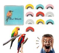 Bird Attracting Chirping Toy, Warbling Bird Whistle, Bird Water Whistle, Oral Stunts Tricks Gag Tweeting Noisemaker Toys, Lifelike Outdoor Bird Call Simulation (10pcs)