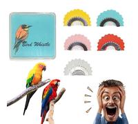 Bird Attracting Chirping Toy, Warbling Bird Whistle, Bird Water Whistle, Oral Stunts Tricks Gag Tweeting Noisemaker Toys, Lifelike Outdoor Bird Call Simulation (5pcs)