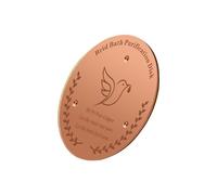 Bird Bath - 3-Point Support Copper Disc, Natural Water Purification Tray