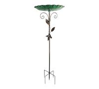 Bird Bath,30 inch Height Decorative Water Feeder - Bird Baths Feeder Bowl with Stake,for Outdoor Garden Backyard Lawn Terrace Park Landscape
