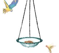 Bird Bath - Bird Bath Feeder - Durevole Metal Birdbaths for Outdoor Garden Use - Heavy-Duty Decorative Water Station for Balcony Deck Patio Apartment Window Wildlife Watching & Birds Photography