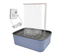 Bird Bath for Cage - Automatic Bathtub, Water Circulating Bathtub Shower, Automatic Bathtub with Multiple Faucets, Small Bathtub Cage Bird Shower Fountain for Lovers, Families