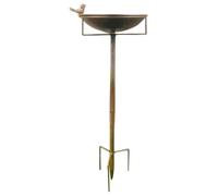 Bird Bath for Outdoors - Vintage Water Drinking Iron Art