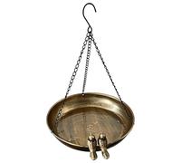 Bird Bath for Outside | Metal Rustproof All-Weather Birdbath,Outdoor Garden Bath Bowl Feeder,for Yard Patio Deck Porch Outside Backyard