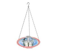 Bird Bath Fountain - Electric Clear Rustproof Decorative | Water Pump Hanging Bird Bath, Hummingbird Fountain | Garden Decoration For Yard Pathway Driveway Patio Balcony Lawn