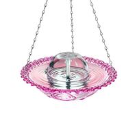 Bird Bath Fountain - Electric Clear Rustproof Decorative Water Pump, Outdoor Bird Bath for Yard, Patio, Balcony | Elegant Garden Fountain for Pathway Driveway Lawn | Easy to Install Decoration for