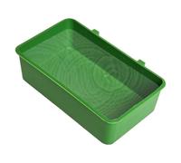 Bird Bath Gage | Pet Bird Baths with 2 Side Hooks | Parrot Shower Box Bathing Tub Container Cage Accessory for Small Medium Parakeet Cleaning Supplies