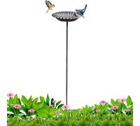 Bird Bath - Garden Water Pedestal, Hummingbird Drinking Station with Sturdy Basin Support, Weather Resistant Hydration Function, Ideal for Backyard Porch Yard Lawn Birdwatchers Use