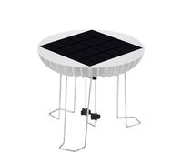 Bird Bath Water Agitator, Solar Powered Wiggler, Stainless Steel Anti-Moss Device, Brushless Motor Circulator, Ideal for Garden Ponds, Outdoor Decor, Bird Watching Attraction