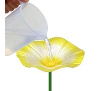 Bird Baths for Outdoors | Garden Stake Decoration Yard Decoration | Outside Bee Waterer Hummingbird Baths,for Courtyard, Backyard, Lawn, Flower Bed, Patio