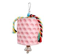 Bird Beak Minking Stone, per masticare i giocattoli - Teether di multifunzionale naturale con corda | La grande masticazione tratta gli per gabbia di pappagalli per giocare, scoiattoli rilas