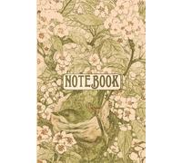 Bird Between Blossoms: Vintage Bird Illustration Lined Notebook for Writing and Notes