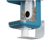 BIRD BUDDY Supporto da parete originale per mangiatoia intelligente per uccelli con fotocamera, supporto da parete girevole a 180 gradi, installazione facile e veloce