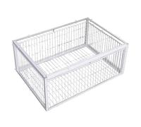 Bird Cage, Catcher Trap, Wire Enclosure, Escape Proof Build, Four Entry Points, Iron Mesh Frame, 15,75 x 11,81 x 10,24 pollici, Garden Farming Use, Poultry Control Tool, Yard Pet