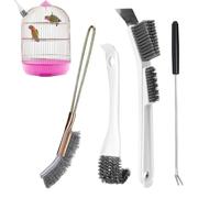 Bird Cage Cleaner 4 Pieces Ergonomic Cleaning Tool