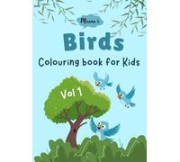 Bird coloring book for kids: Moana's bird coloring book for kids
