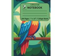 Bird Composition Notebook: Tropical Bird Diary