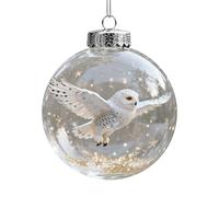 Bird Decorations, Nature Pendants with 2D Acrylic Design, Keepsake Figurines for Christmas Tree, Colorful Lightweight Design, Easy to Place, Ornament Tool, Holiday Accessory for Indoor and Outdoor