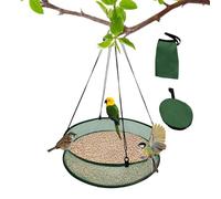 Bird Eighder Seed Catcher Vay | Muliera per uccelli sospeso con vassoio | Portaggio delle piantine Hanging Hoop | Cerchio per uccelli esterni a risparmio di alta resistenza per, cortile, pati