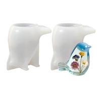 Bird Epoxy Mold - 3D Silicone Casting Form, Easter Craft Mould, Reusable Resin Tool | Clay Plaster Home Decoration Workshops Themed Events, Perfect for Makers Enthusiasts Hobbyists Creative Projects