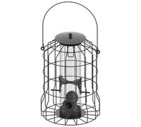 Bird Feeder - 4-Port Weatherproof Squirrel Proof Metal | Large Bird Feeder