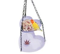 Bird Feeder and Bath, Bird Baths for Outdoors, Multi-Layer Hummingbirds Feeding Tray for Winter Birdwatching, Balcony, Garden and Patio, 8.66 x 7.87 x 1.57 inches