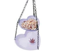 Bird Feeder Bath, Multilayer Hummingbird Feeding Tray, 8,66 x 7,87 x 1,57 pollici Convenient Portable Outdoor Bird Bathing for Winter Birdwatching, Balcony Garden, and Patio Use