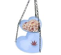 Bird Feeder Bath, Multilayer Hummingbird Feeding Tray, 8.66x7.87x1.57 Inches Convenient Portable Outdoor Bird Bathing for Winter Birdwatching, Balcony Garden, and Patio Use