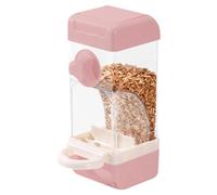 Bird Feeder Cage 500ml Automatic Food Container Effortless Level Tracking