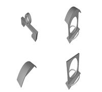 Bird Feeder for Fruit and Natural Food with Dual Mount Design