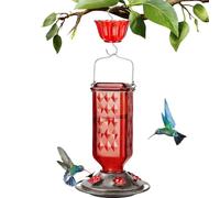 Bird Feeder For Garden - Ant Bee Proof Bird Feeder | Humming Birds Feeding | Hangable Hummingbird Feedder | Outdoor Gaarden Feeding Accessories Leak Proof Hummingbiird Food Supply Garrden Decor For Ou