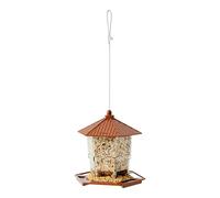 Bird Feeder Hangable Squirrel - Proof Food Dispenser Large, Perch Tray Outside Feeding, Water Backyard Wildlife Pets Trees | Outside Feeding Water Backyard Wildlife Pets Trees Functional