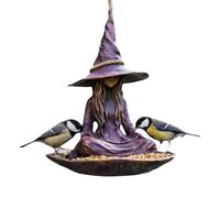 Bird Feeder - Hanging Bird Feeder, Weatherproof Outdoor Seed Feeders, Large Capacity Wild BirdS Feeding Station for Garden Balcony Yard | Hanging Seed Dispenser for Finches Robins Sparrows Budgies