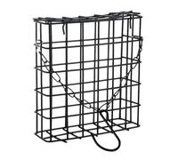 Bird Feeder - Metal Suet Bird Feeder For Outside Hanging | Wire Mesh Suet Cage Feeding Dispenser | Hangable BirdFeeder | For Patio Lawn Outdoor Backyard Balcony Birdwatching Park Porch Deck Terrace G