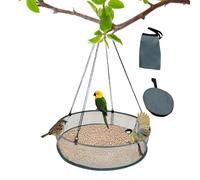Bird Feeder Net Tray -Bird Seed Catcher For Under Feeder, Outdoor Ring | Garden Accessory For Patio, Balcony, Courtyard, Hummingbird Waste Catchar, Polyester