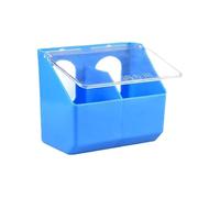 Bird Feeder - Pigeon Food Box, High Volume Grain Holder with Easy Access, Poultry Feeding Station with Protective Housing, Animal Care Equipment Stable Structure, Garden Backyard Use