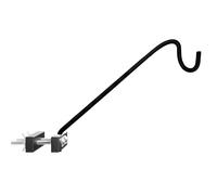 Bird Feeder Pole - 360-Degree Smooth Rotation Outdoor Shepherd Hooks | Versatile Placement Options Space Saving Birds Feeders Hanger for Outdoors Deck Fence Balcony Yard Porch Patio