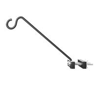 Bird Feeder Pole, Outdoor Decor Plant Hook, 2.56x2.56x18.11 Inches portable Space Saving Bird Hanger for Outdoors, Fence Balcony Yard, Birds Feeders Hangers