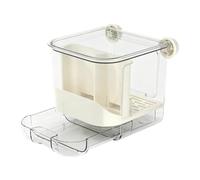 Bird Feeder - PP Automatic Feeding Bowl Cage Food Dispenser