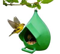 Bird Feeder | Rainproof Hangable Feeding Dispenser 5,2 in | Outdoor Bird Feeder 3D Printed | for Backyard Garden Patio Balcony Porch Deck Lawn Birdwatching Park
