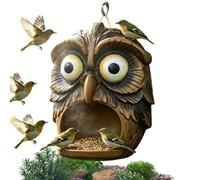 Bird Feeder - Resin Face Bowl | Outdoor Balcony Mount Food Holder
