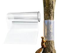Bird Feeder Squirrel Guard, Univeršal Cuttable Tree Trunk Barrier, Ŵaterpřoof and Weather-Resistant Protector, Flexible Wrap-Around Shield for Garden Poles and Trees, Easy Installation, Single