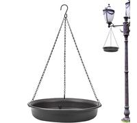Bird Feeder Tray - Bird Feeders For Outside Wild Birds | Squirrel Proof Outdoor Bird Feeder with Chains | Feeders For Outdoors Hanging | Wild Bird Feeder For Garden, Yard, Outside